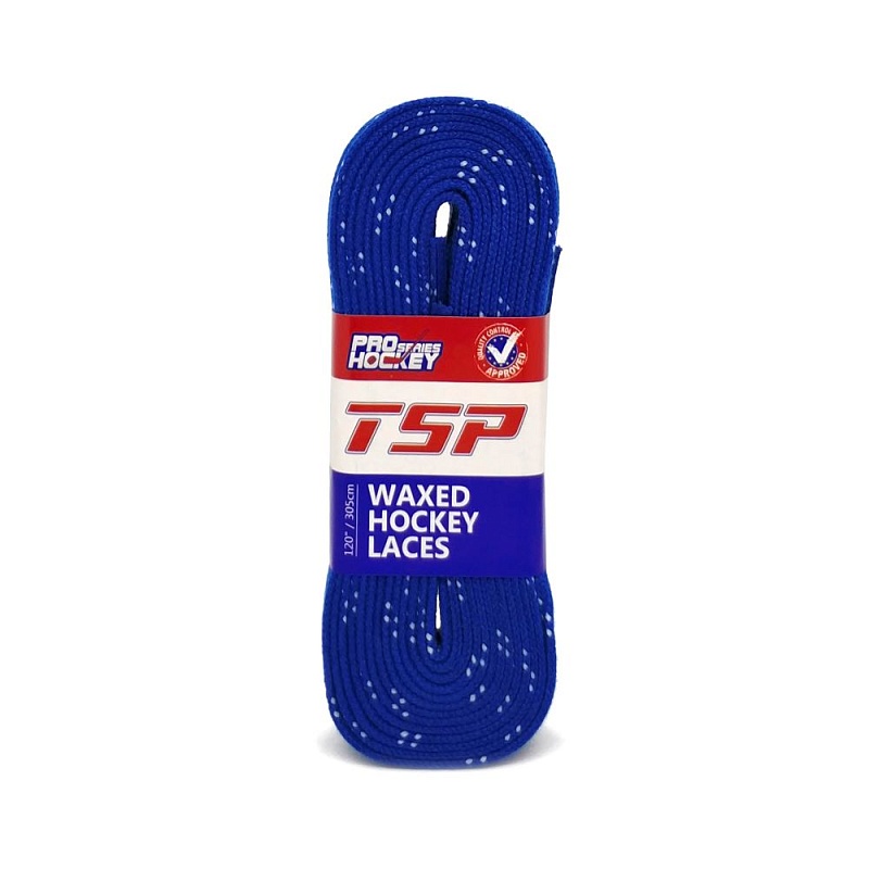 Шнурки для коньков с пропиткой TSP (120"-305 см)
