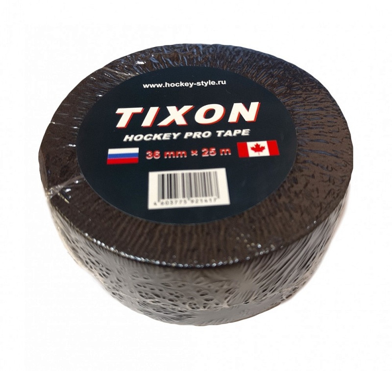 Лента хоккейная PRO TIXON 36 мм * 25 м (чёрная)