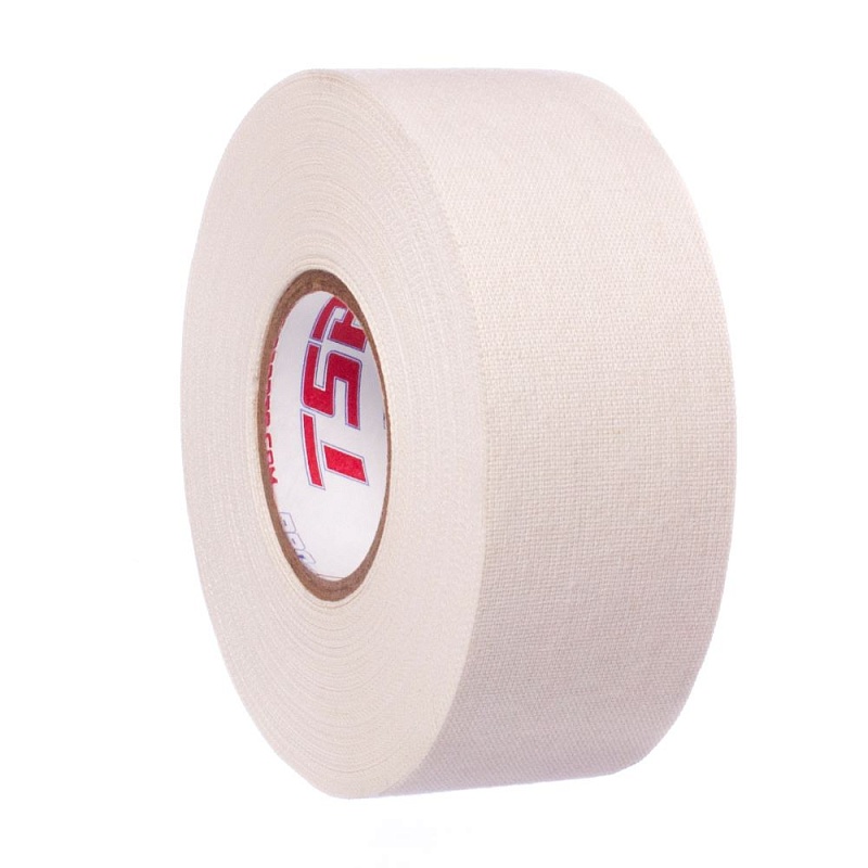 Лента для крюка TSP Cloth Hockey Tape 36мм x 22.8м (белая)