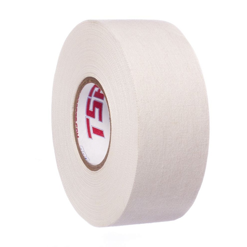 Лента для крюка TSP Cloth Hockey Tape 36мм x 45.72м (белая)