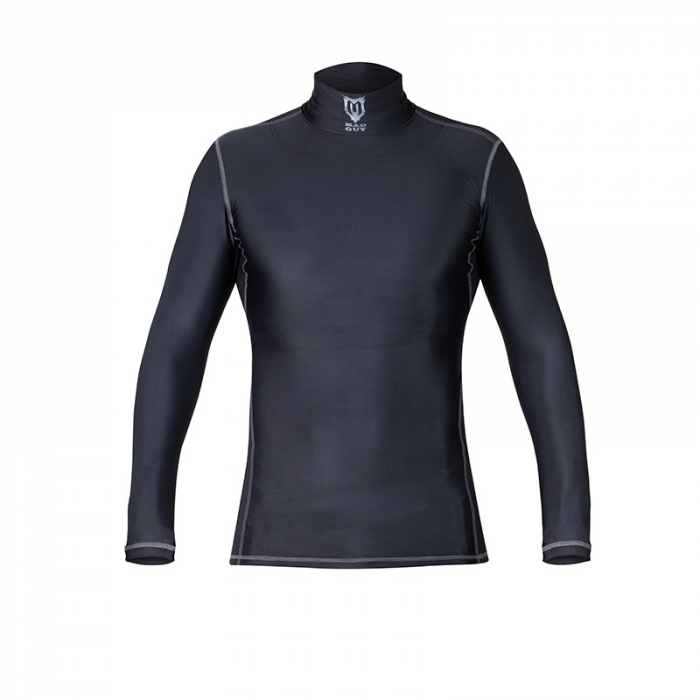 Футболка компрессионная с защитой шеи MAD GUY Kevlar Compression SR