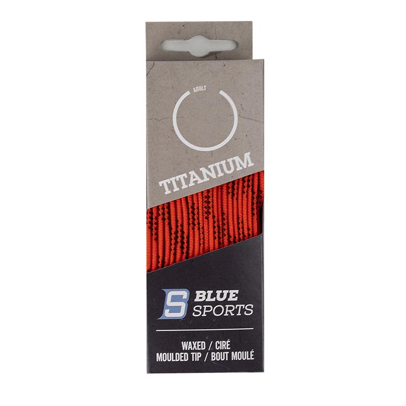 Шнурки для коньков BLUESPORTS TITANIUM (108"- 274 см)