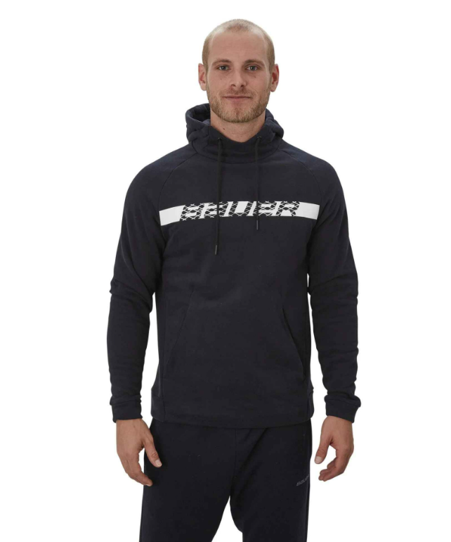 Толстовка BAUER PERFECT HOODIE W/GRAPHIC BLK SR