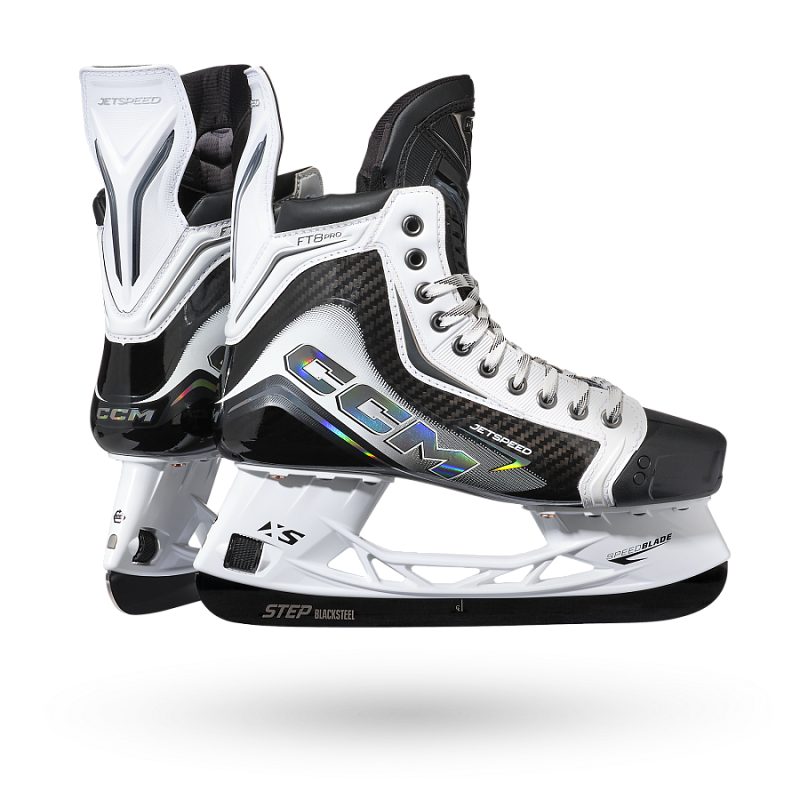 Коньки хоккейные CCM JETSPEED FT8 PRO WHITE SR 