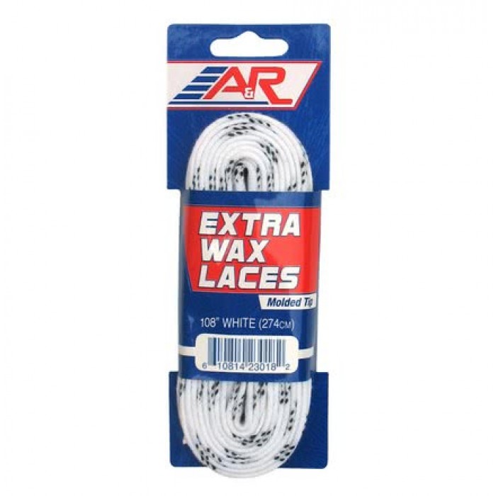 Шнурки хоккейные A&R (с усиленной пропиткой) Extra Waxed Hockey Lace