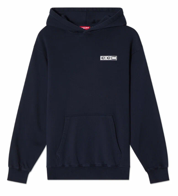 Толстовка CCM VINTAGE PULLOVER HOODIE YTH NAVY