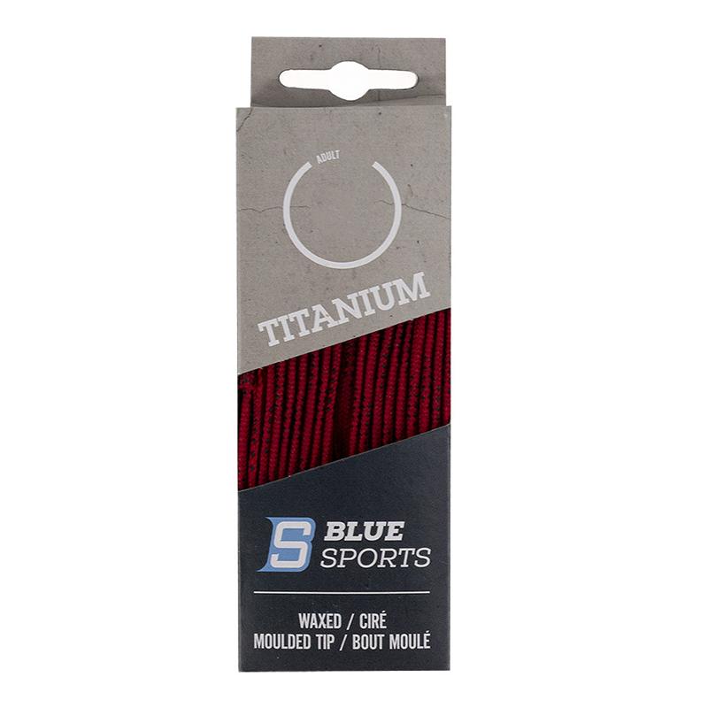 Шнурки для коньков BLUESPORTS TITANIUM (84"- 213 см)