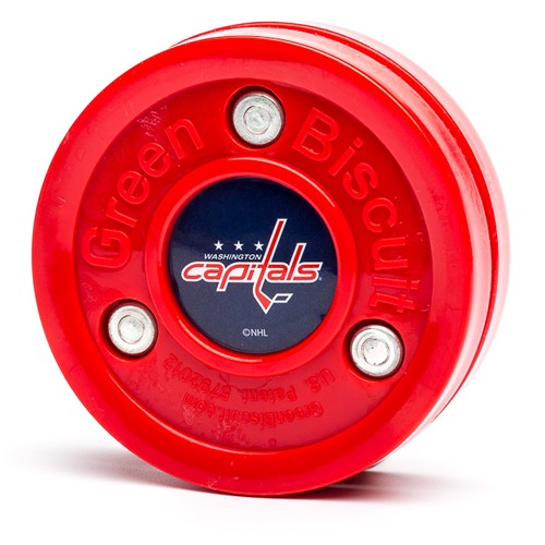 Шайба для стрит-хоккея Bluesports Green Biscuit NHL Washington Capitals