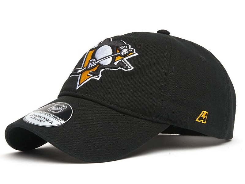 Бейсболка A&C Pittsburgh Penguins, чёрн., 31540