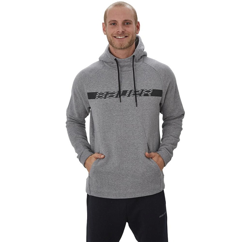 Толстовка BAUER PERFECT HOODIE W/GRAPHIC HGY SR