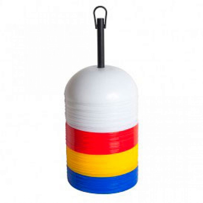 Набор конусов в сумке с держателем MAD GUY (цветные)