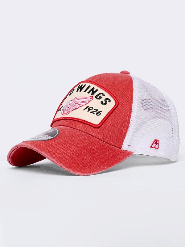 Бейсболка A&C Detroit Red Wings, красн.-бел., 31146