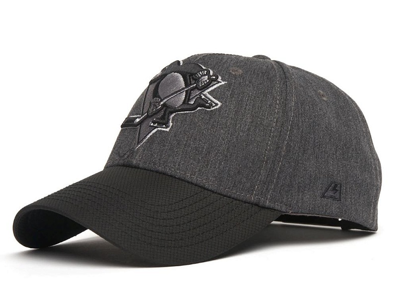 Бейсболка A&C Pittsburgh Penguins, серо-чёрн., 31544