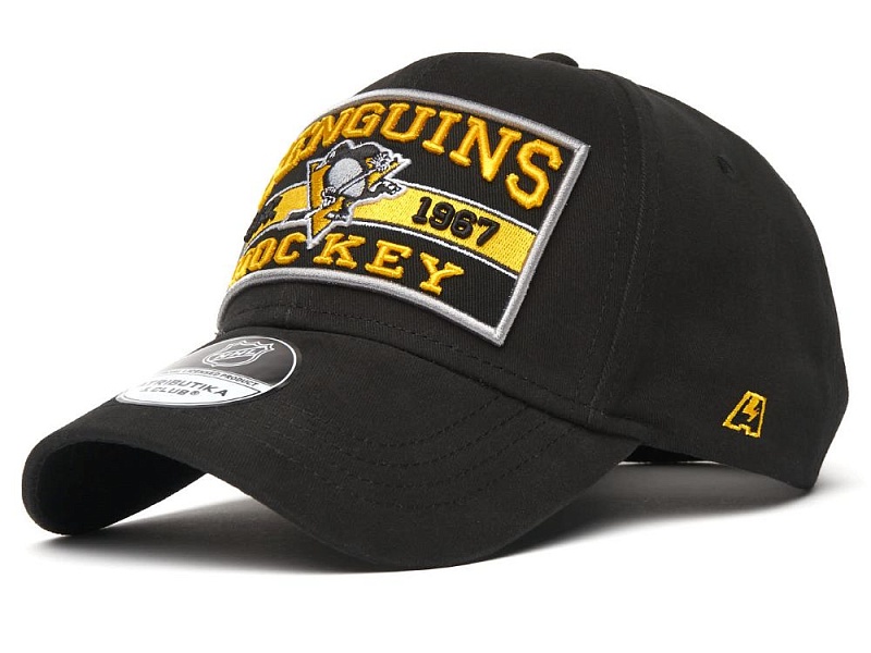 Бейсболка A&C Pittsburgh Penguins, чёрн., 31098